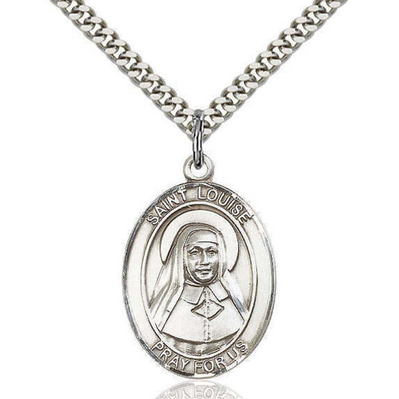 Other - Saint Louise de Marillac Sterling Silver Medal